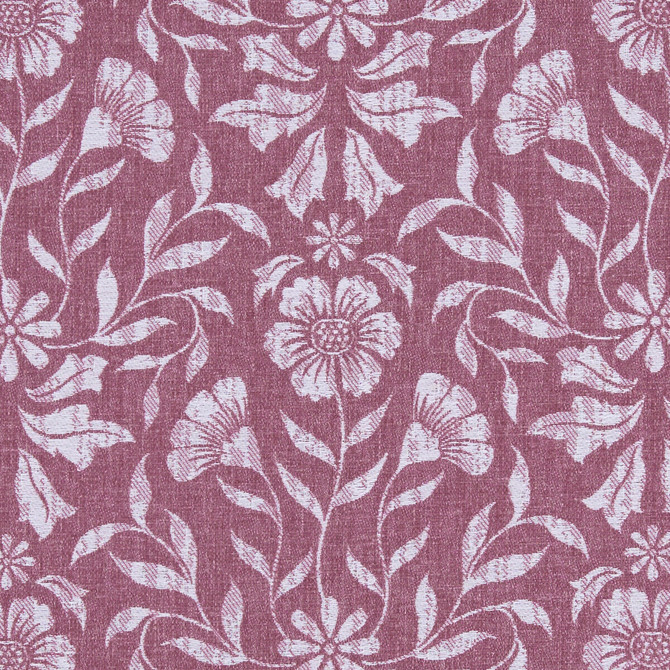Clarke And Clarke Fabric Berkeley Raspberry CLARKE & CLARKE AVEBURY POLYESTER - 75%;COTTON - 25% India HEAVY Horizontal: 13.39 and Vertical: 13.46 54 - My Fabric Connection -