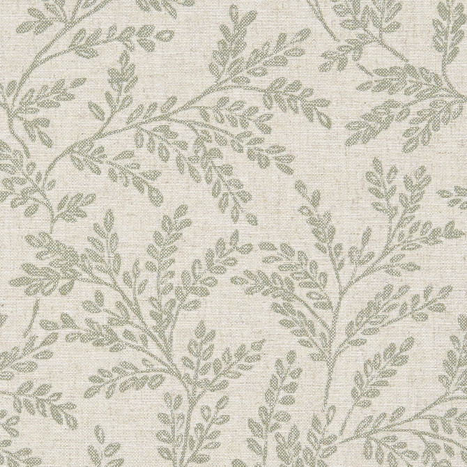 Clarke And Clarke Fabric Ferndown Sage CLARKE & CLARKE HERITAGE COTTON - 45%;VISCOSE - 44%;LINEN - 11% Turkey HEAVY Horizontal: 13.78 and Vertical: 15.55 54 - My Fabric Connection -