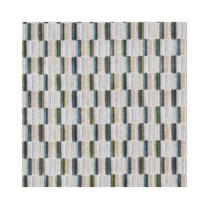 Clarke And Clarke Fabric Cubis Peacock CLARKE & CLARKE KALEIDOSCOPE POLYESTER - 56%;VISCOSE - 36%;COTTON - 8% India HEAVY Horizontal: 2.24 and Vertical: 2.28 54 - My Fabric Connection -