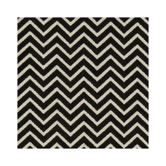 Clarke And Clarke Fabric Prisma Ebony CLARKE & CLARKE KALEIDOSCOPE POLYESTER - 59%;VISCOSE - 41% India HEAVY Horizontal: 2.28 and Vertical: 1.02 54 - My Fabric Connection -