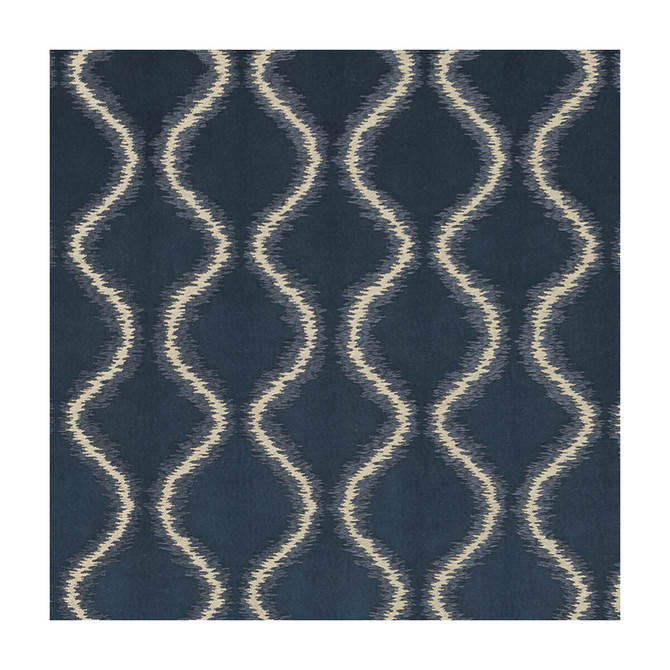 Clarke And Clarke Fabric Solare Midnight CLARKE & CLARKE LUSSO 2 POLYESTER - 57%;COTTON - 43% India - Horizontal: 9.09 and Vertical: 11.1 54 - My Fabric Connection -