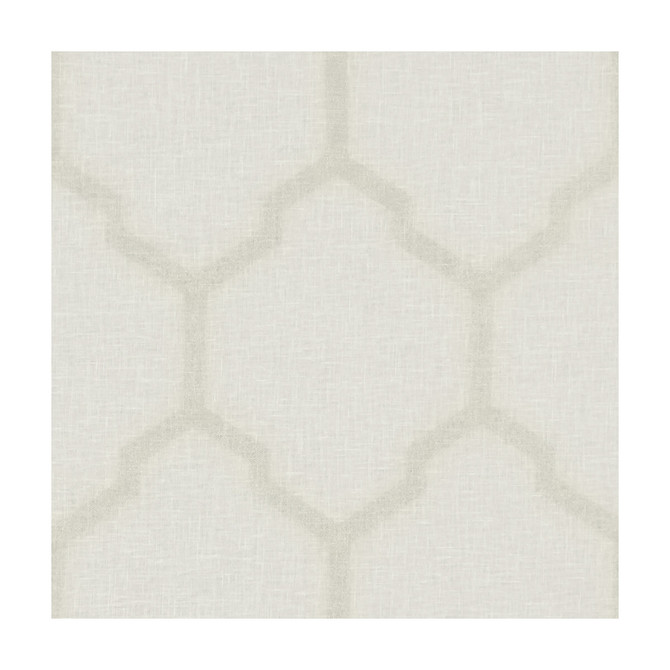 Clarke And Clarke Fabric Arturo Ivory/Gold CLARKE & CLARKE LUSSO SHEERS LINEN - 50%;POLYESTER - 50% Turkey - Horizontal: 6.3 and Vertical: 10.24 117 - My Fabric Connection -