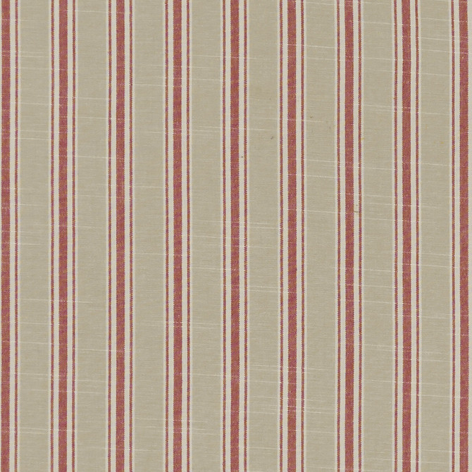 Clarke And Clarke Fabric Thornwick Red CLARKE & CLARKE BEMPTON COTTON - 100% India Horizontal: 1.5 and Vertical: 0 55.125 - My Fabric Connection -