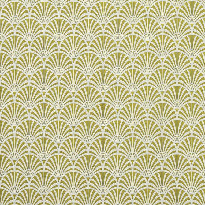 Clarke And Clarke Fabric Zellige Chartreuse CLARKE & CLARKE PRINCE OF PERSIA POLYESTER - 35%;VISCOSE - 34%;COTTON - 31% India Horizontal: 3.75 and Vertical: 3.625 55.625 - My Fabric Connection -