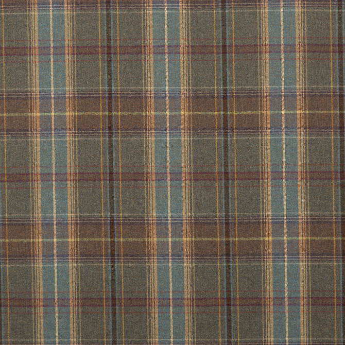 Mulberry Fabric Shetland Plaid Heather BOHEMIAN ROMANCE WOOL - 100% United Kingdom LIGHT Horizontal: 11.623 and Vertical: 13.79 59.1 - My Fabric Connection -