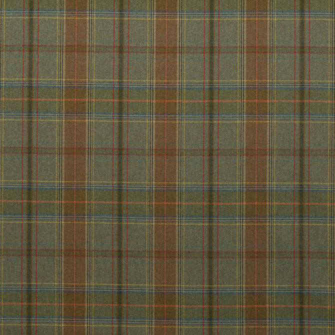 Mulberry Fabric Shetland Plaid Lovat MULBERRY WOOLS WOOL - 100% United Kingdom LIGHT Horizontal: and Vertical: 13.79 59.1 - My Fabric Connection -