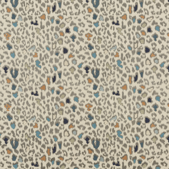 Mulberry Fabric Animal Magic Teal Fabric VISCOSE - 40%;LINEN - 35%;COTTON - 25% India MEDIUM </p><p>Repeat: H: 16.942, V: 14.972 50.826 - My Fabric Connection -