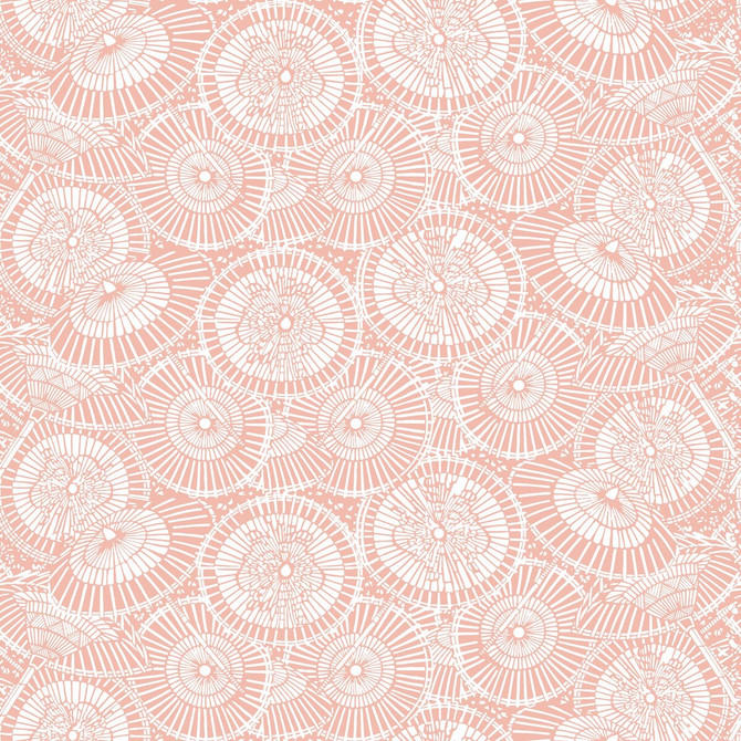 Gaston Y Daniela Wallcovering Sombrillas Rosa GASTON LIBRERIA PAPER - 100% Spain Horizontal: 0 and Vertical: 6.8 20.8 - My Fabric Connection -