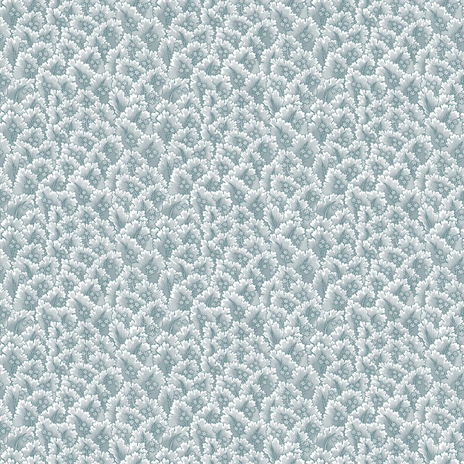 Gaston Y Daniela Wallcovering Secret Garden Aqua GASTON LIBRERIA PAPER - 100% Spain - Horizontal: 0 and Vertical: 5.3 20.8 - My Fabric Connection -