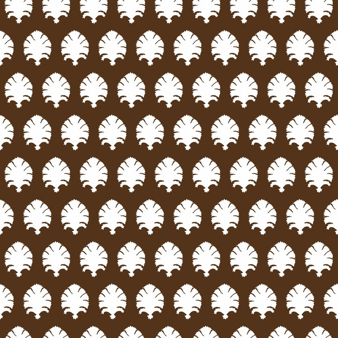 Gaston Y Daniela Wallcovering Stamp Chocolate Wallcovering PAPER - 100% Spain </p><p>Repeat: H: 5.1, V: 5.1 20.8 - My Fabric Connection -