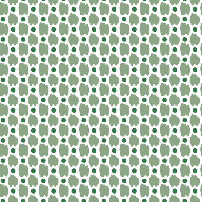 Gaston Y Daniela Wallcovering Spots Verde GASTON LIBRERIA PAPER - 100% Spain Horizontal: 0 and Vertical: 2 20.8 - My Fabric Connection -