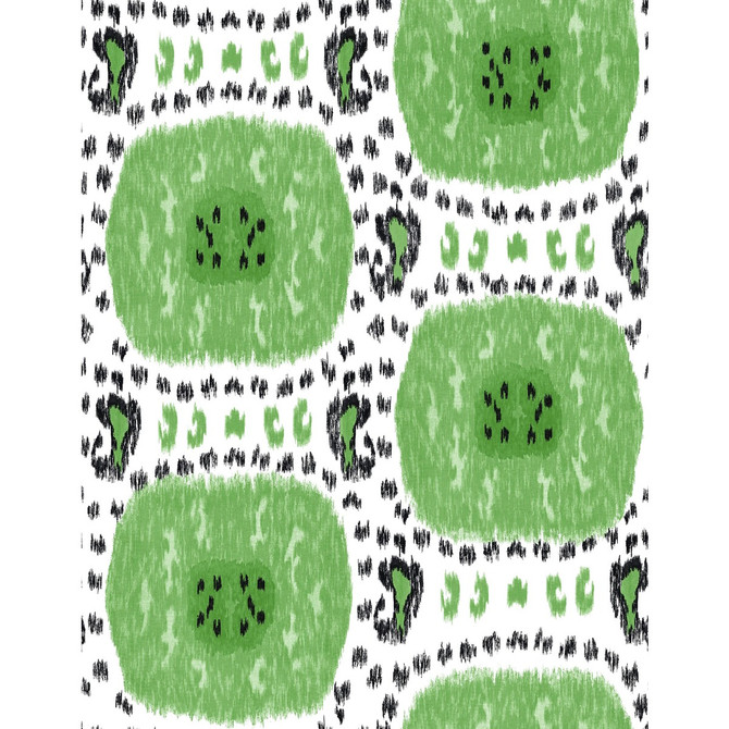 Gaston Y Daniela Wallcovering Gran Sol Verde GASTON LIBRERIA VINYL - 100% Italy Horizontal: 0 and Vertical: 35.4 27.5 - My Fabric Connection -