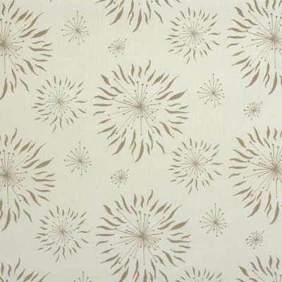 Lee Jofa Modern Fabric Dandelion White/Taupe Fabric LINEN - 60%;COTTON - 30%;NYLON - 10% United Kingdom </p><p>Repeat: H: 18, V: 8.5 54 - My Fabric Connection -