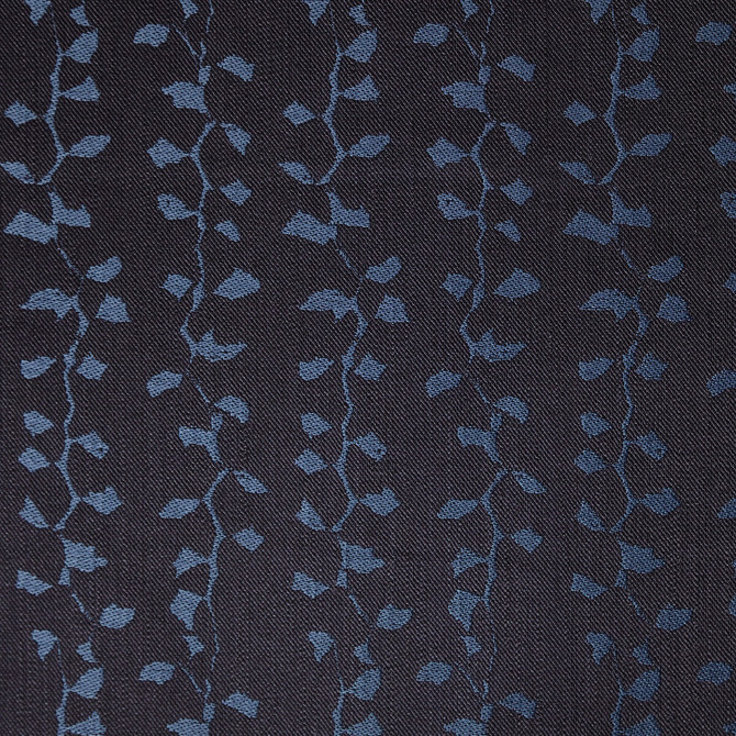 Groundworks Fabric Jungle Midnight ALLEGRA HICKS ISLANDS COLLECTION VISCOSE - 72%;LINEN - 13%;COTTON - 11%;ACRYLIC - 4% Italy Horizontal: 5.5 and Vertical: 12.8 55 - My Fabric Connection -