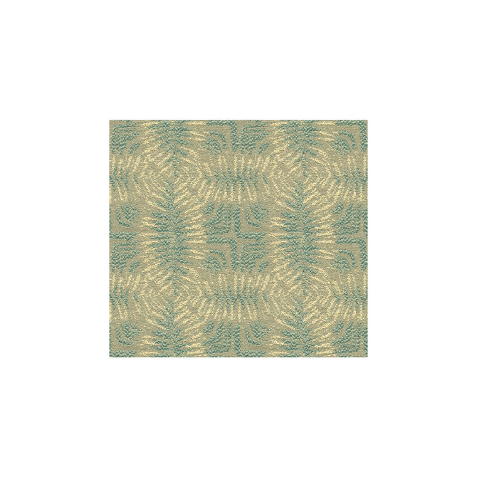 Groundworks Fabric Calypso Aqua ALLEGRA HICKS ISLANDS COLLECTION VISCOSE - 50%;COTTON - 24%;LINEN - 10%;ACRYLIC - 8%;NYLON - 8% Italy Horizontal: 5.5 and Vertical: 4.92 55 - My Fabric Connection -