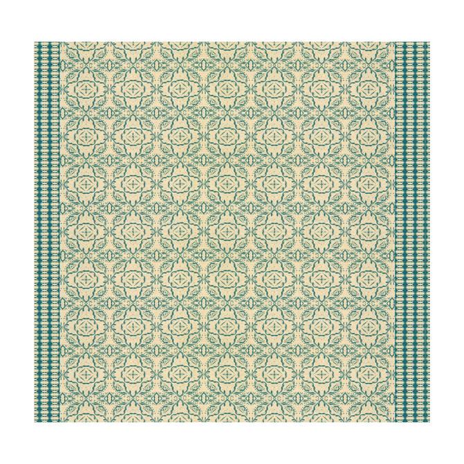 Groundworks Fabric Maze Cornflower ALLEGRA HICKS GARDEN COLLECTION LINEN - 88%;NYLON - 12% Belgium HEAVY Horizontal: 52 and Vertical: 6.5 53 - My Fabric Connection -