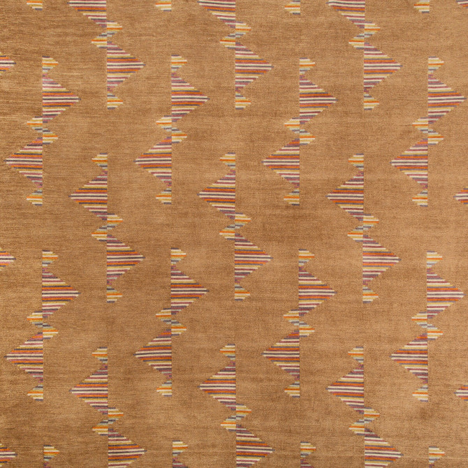 Groundworks Fabric Arcade Copper KELLY WEARSTLER V VISCOSE - 60%;COTTON - 40% Italy HEAVY Horizontal: 13.77 and Vertical: 20 55.12 - My Fabric Connection -