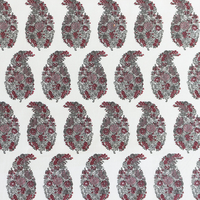 Gaston Y Daniela Fabric Tarsila Rosa/Berenjena LORENZO CASTILLO V COTTON - 100% Spain HEAVY Horizontal: 2.44 and Vertical: 6.88 55.11 - My Fabric Connection -