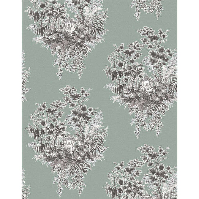 Gaston Y Daniela Wallcovering Valjunco Wp Gris Azulado Wallcovering VINYL - 100% Italy </p><p>Repeat: H: 0, V: 20.8 27.5 - My Fabric Connection -