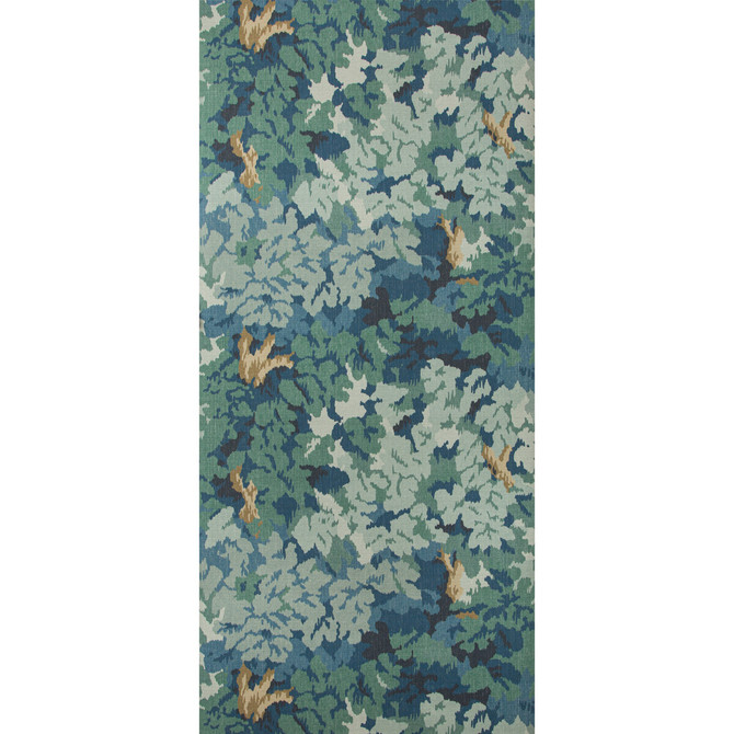 Lee Jofa Wallcovering Arley Paper Lagoon MANOR HOUSE WALLPAPER WOOD PULP - 45%;BINDER - 20%;MINERAL FILLERS - 20%;POLYESTER - 15% United Kingdom Horizontal: 27.5 and Vertical: 27.5 27.5 - My Fabric Connection -