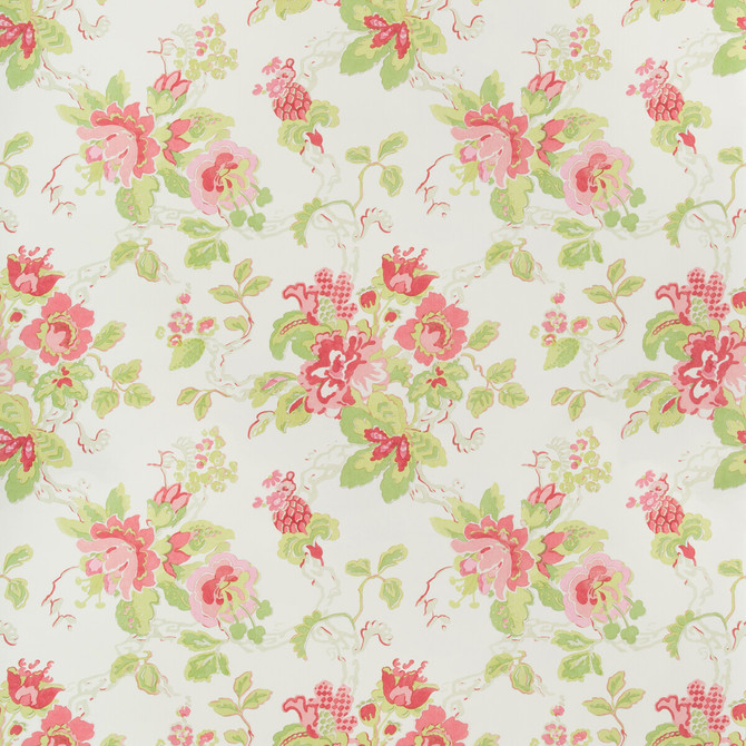 Lee Jofa Wallcovering Parnham Pink/Lime Wallcovering CELLULOSE - 100% United Kingdom </p><p>Repeat: H: 25, V: 28 51.5 - My Fabric Connection -