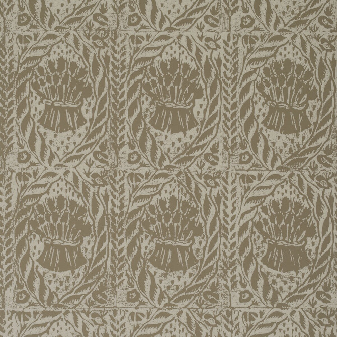 Lee Jofa Wallcovering Cornstooks Wp Smoky Qtz Wallcovering PAPER - 100% United Kingdom </p><p>Repeat: H: 20.5, V: 25 20.5 - My Fabric Connection -