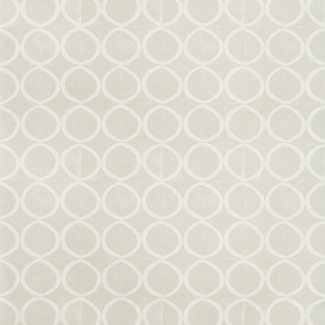 Lee Jofa Wallcovering Circles Wallpaper Pale Taupe BLITHFIELD CELLULOSE - 100% United Kingdom - Horizontal: 13.4 and Vertical: 25 53.5 - My Fabric Connection -