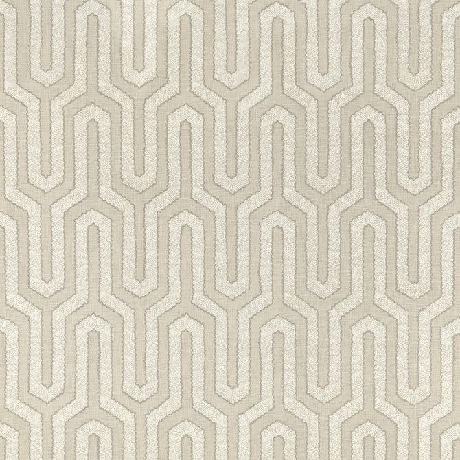 Baker Lifestyle Fabric Santiago Stone HOMES & GARDENS III COTTON - 100% India Horizontal: 8.668 and Vertical: 9.85 52.008 - My Fabric Connection -