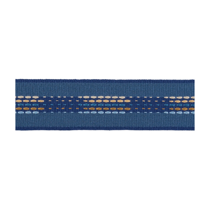 Kravet Design Trim Marcel Coast Trim POLYESTER - 100% India </p><p>Repeat: H: , V: 1.5 - My Fabric Connection -