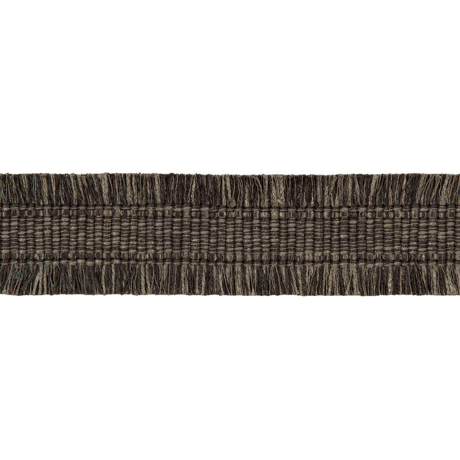 Kravet Couture Trim Outskirt Charcoal Trim POLYESTER - 100% China </p><p>Repeat: H: 0, V: 0 2.25 - My Fabric Connection -