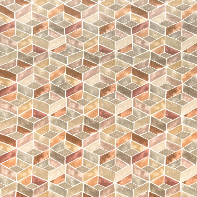 Kravet Couture Fabric Tesserae Sunset MODERN COLORS-SOJOURN COLLECTION LINEN - 77%;ACRYLIC - 23% India - Horizontal: 13.4 and Vertical: 13.2 53.5 - My Fabric Connection -