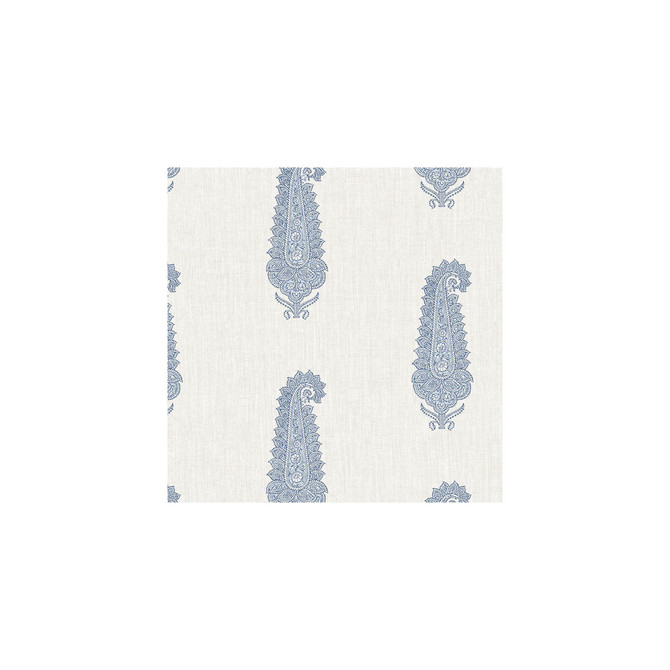 Winfield Thybony Wallcovering Kashmiri Indigo WINFIELD THYBONY BARCLAY LIVING IN STYLE United States Horizontal: and Vertical: 10.43 20.5 - My Fabric Connection -