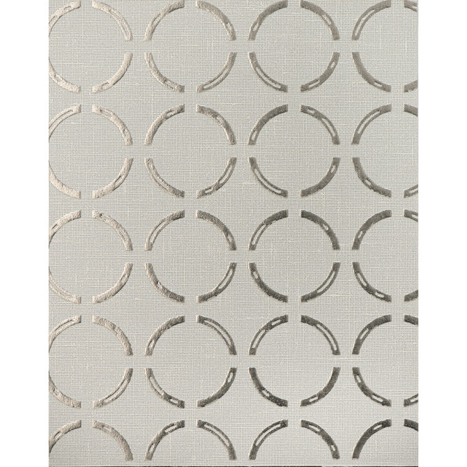 Winfield Thybony Wallcovering Perlow Silver Lining WINFIELD THYBONY NATURAL TEXTILES LINEN - 100% Netherlands - Horizontal: 0 and Vertical: 2 54 - My Fabric Connection -