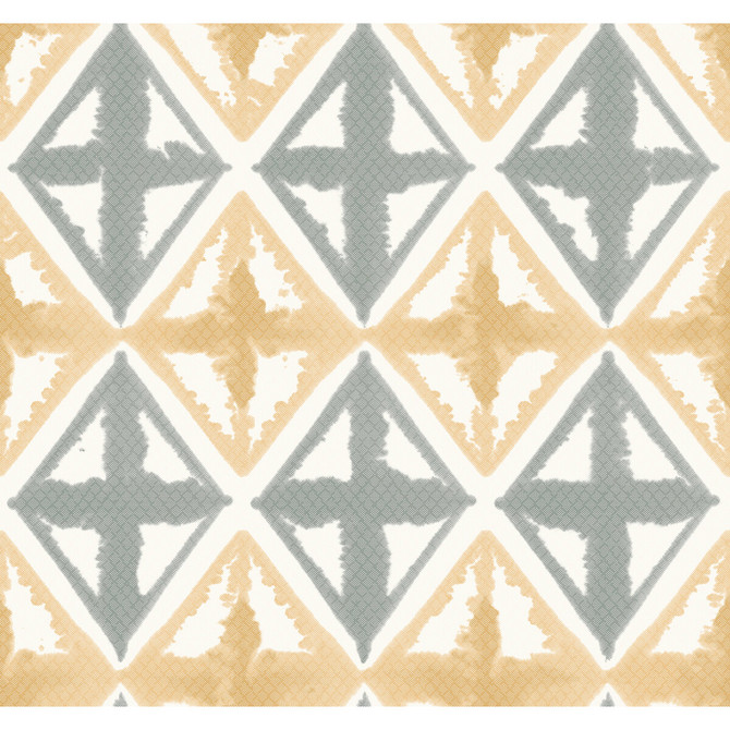 Winfield Thybony Wallcovering Diamond Block Sun Wallcovering NON WOVEN - 100% United States </p><p>Repeat: H: , V: 25.25 27 - My Fabric Connection -