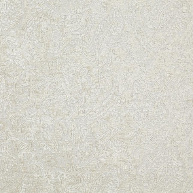 Maxwell Fabric Folie # 320 Sesame Classic Chenilles 85% POLYESTER/15% COTTON INDIA V-13.4"H-13.75" 55" - My Fabric Connection -
