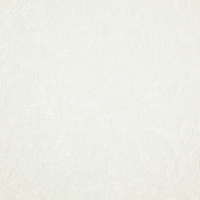 Maxwell Fabric Folie # 334 Swan CLASSIC CHENILLES 85% POLYESTER 15% COTTON INDIA </p><p>Repeat: Horizontal: H-13.75 and Vertical: V-13.4 55" - My Fabric Connection -