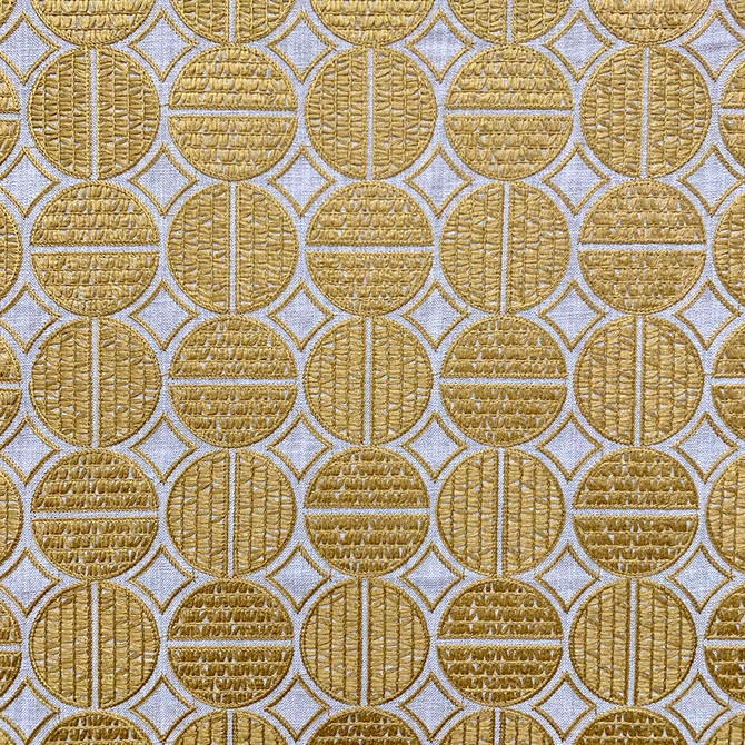 Magnolia Fabric Murtagh Sunray - 100% Poly-Emb 100% Visc India 51000 Horizontal: 6.5 and Vertical: 6.5 54" - My Fabric Connection -