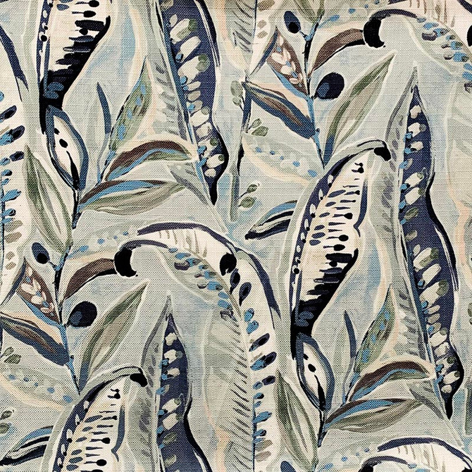 Magnolia Fabric Nola Bluemist - 100%Poly China 40000 Horizontal: 27.5 and Vertical: 24.5 54" - My Fabric Connection -