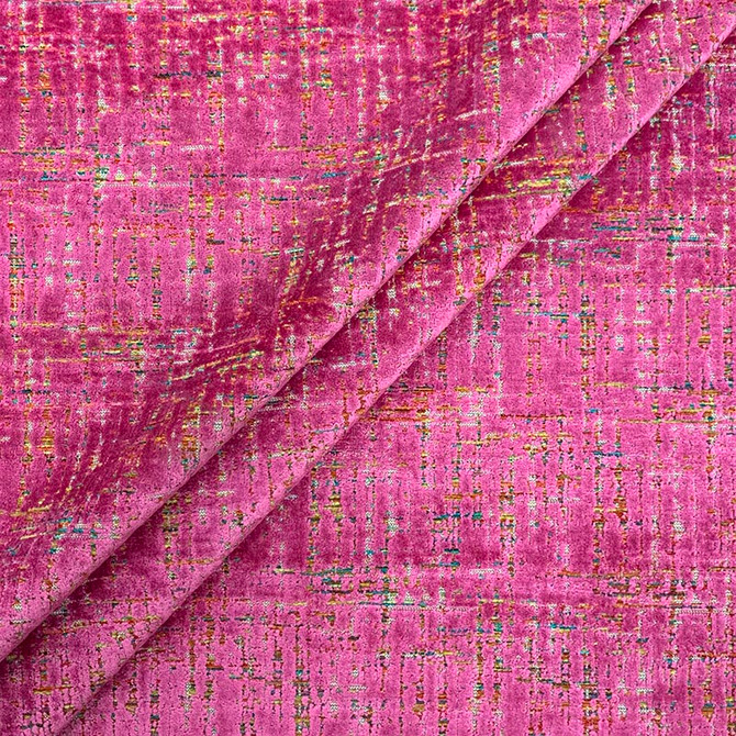 Magnolia Fabric Norit Bubblegum - 54Poly/32Visc/14Ctn India 38000 Horizontal: 6.875 and Vertical: 8.75 56" - My Fabric Connection -