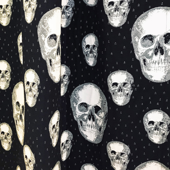 JF Fabric Cranium 99Sj101 66% Cotton, 34% Polyester United States 51000 Horizontal: 13.875 and Vertical: 13.5 56 - My Fabric Connection -