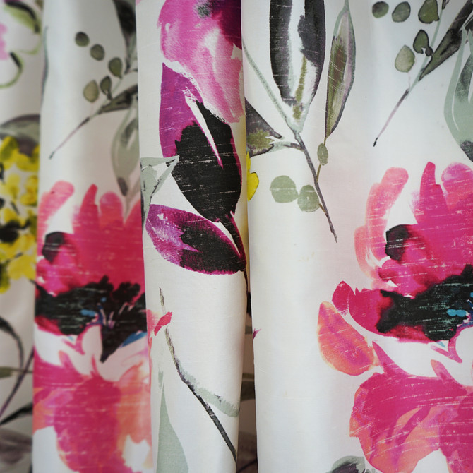 JF Fabric Folia 44Sj101 JF Studio 100% Silk India Horizontal: 25.5 and Vertical: 24 54 - My Fabric Connection -