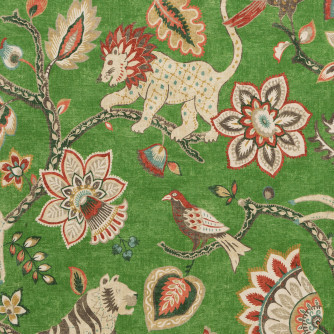 Mitchell Fabric Jungle Love Leaf #1906 100% Cotton Spain </p><p>Repeat: Horizontal: 27 and Vertical: 27 54 - My Fabric Connection -