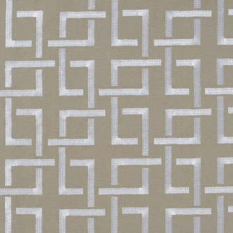 Mitchell Fabric Gia Stone w/White #1904 60% Linen, 40% Cotton India </p><p>Repeat: Horizontal: 8.5 and Vertical: 7.5 54 - My Fabric Connection -