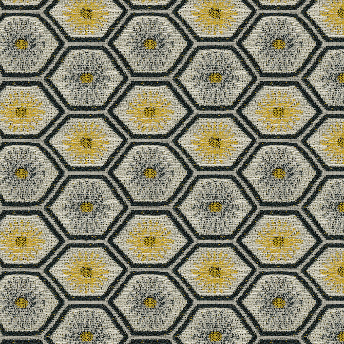 ABBEYSHEA Fabric Brennan 54 Sulfur N/A 82% Polyester, 18% Linen China 180,000 Double Rubs </p><p>Repeat: Horizontal: 6.7" (17.0 cm) Across the Roll and Vertical: 6.7" (17.0 cm) Up the Roll 56" (142 cm) - My Fabric Connection -