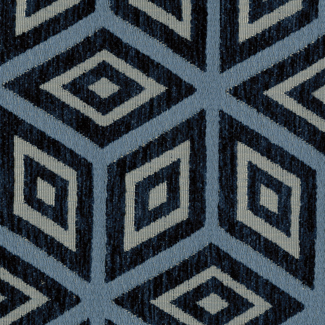 ABBEYSHEA Fabric Parfait 38 Indigo N/A 50% Polyester, 45% Rayon, 5% Linen China 30,000 Double Rubs </p><p>Repeat: Horizontal: 13.5" (34.2 cm) Across the Roll and Vertical: 17.0" (43.1 cm) Up the Roll 56" (142 cm) - My Fabric Connection -