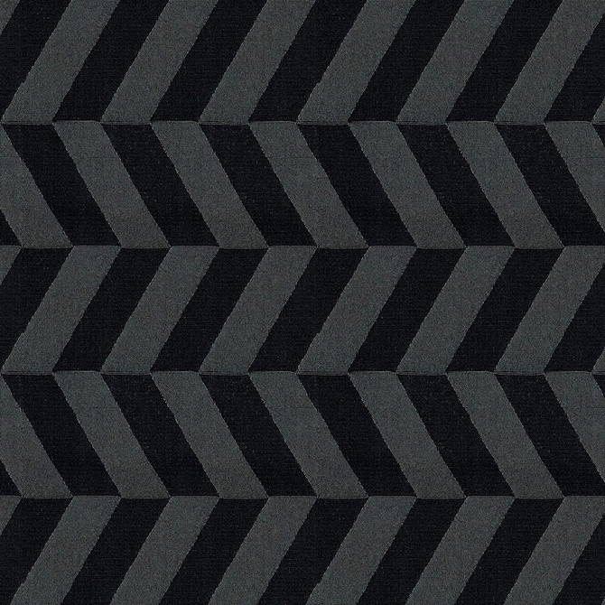 Endurepel Fabric Proportion 9009 Black 100% Polyester China 160,000 Double Rubs (Wyzenbeek) </p><p>Repeat: Horizontal: 4.9" (12.3 cm) Up the Roll and Vertical: 1.9" (4.9 cm) Across the Roll 55" (140 cm) - My Fabric Connection -