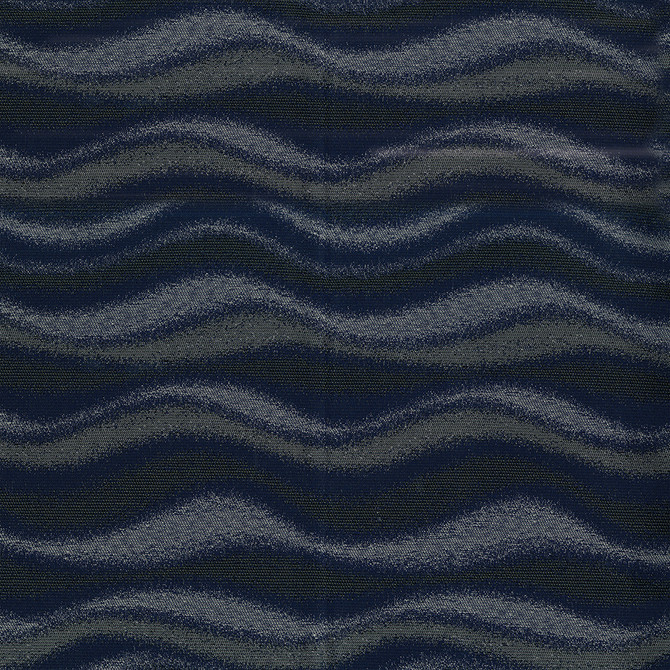 Crypton Fabric Waves 3009 Midnight Blue N/A 76% Polyester, 16% Recycled Post Industrial Polyester, 8% Recycled Post Consumer Polyester US 100,000 Double Rubs </p><p>Repeat: Horizontal: 7.9" (20.0 cm) Across the Roll and Vertical: 13.3" (33.8 cm) Up the Roll 55" (140 cm) - My Fabric Connection -
