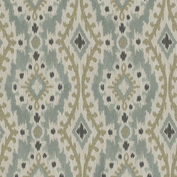 ABBEYSHEA Fabric Whistler 21 Celadon 100% Polyester China 30,000 Double Rubs (Wyzenbeek) </p><p>Repeat: Horizontal: 9" (22.86 cm) Up the Roll and Vertical: 9" (22.86 cm) Across the Roll 56" (142 cm) - My Fabric Connection -