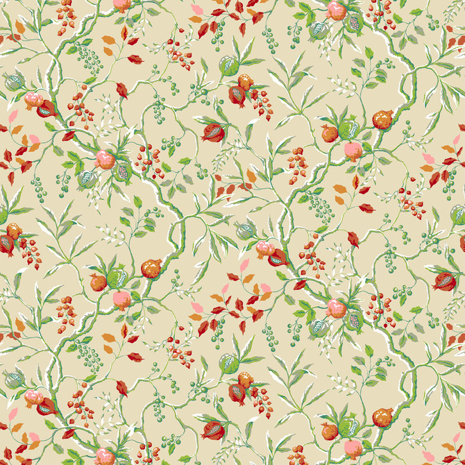 Bassett Mcnab Fabric 7425-7 Ariel BASSETT MCNAB PRINTS 100%COT ENGLAND Horizontal: 0 and Vertical: 36 54 in - My Fabric Connection -