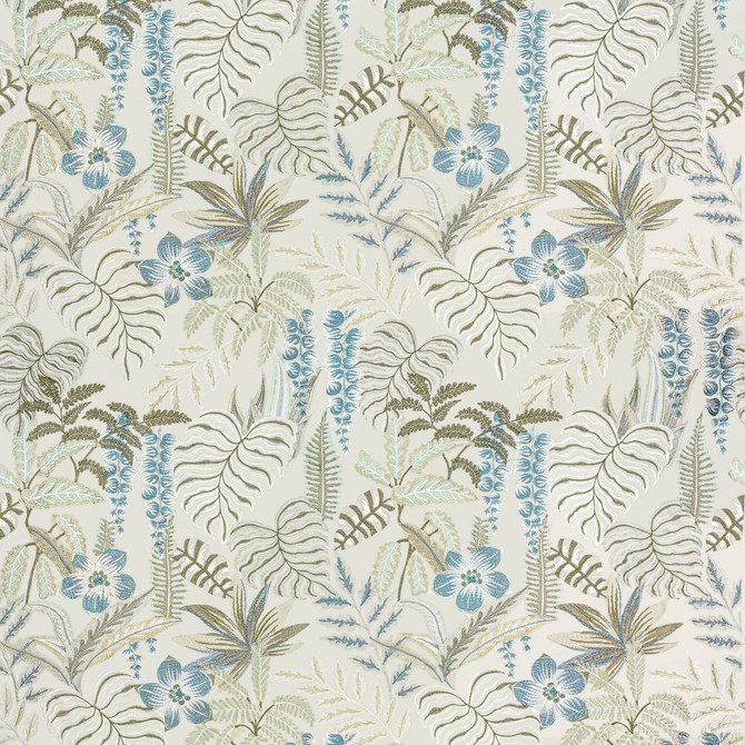 Bassett Mcnab Fabric 7806-7 Tropicale Windswept Fabric 100%Cot %Vemb India </p><p>Repeat: H: 26, V: 0 52.75 in - My Fabric Connection -